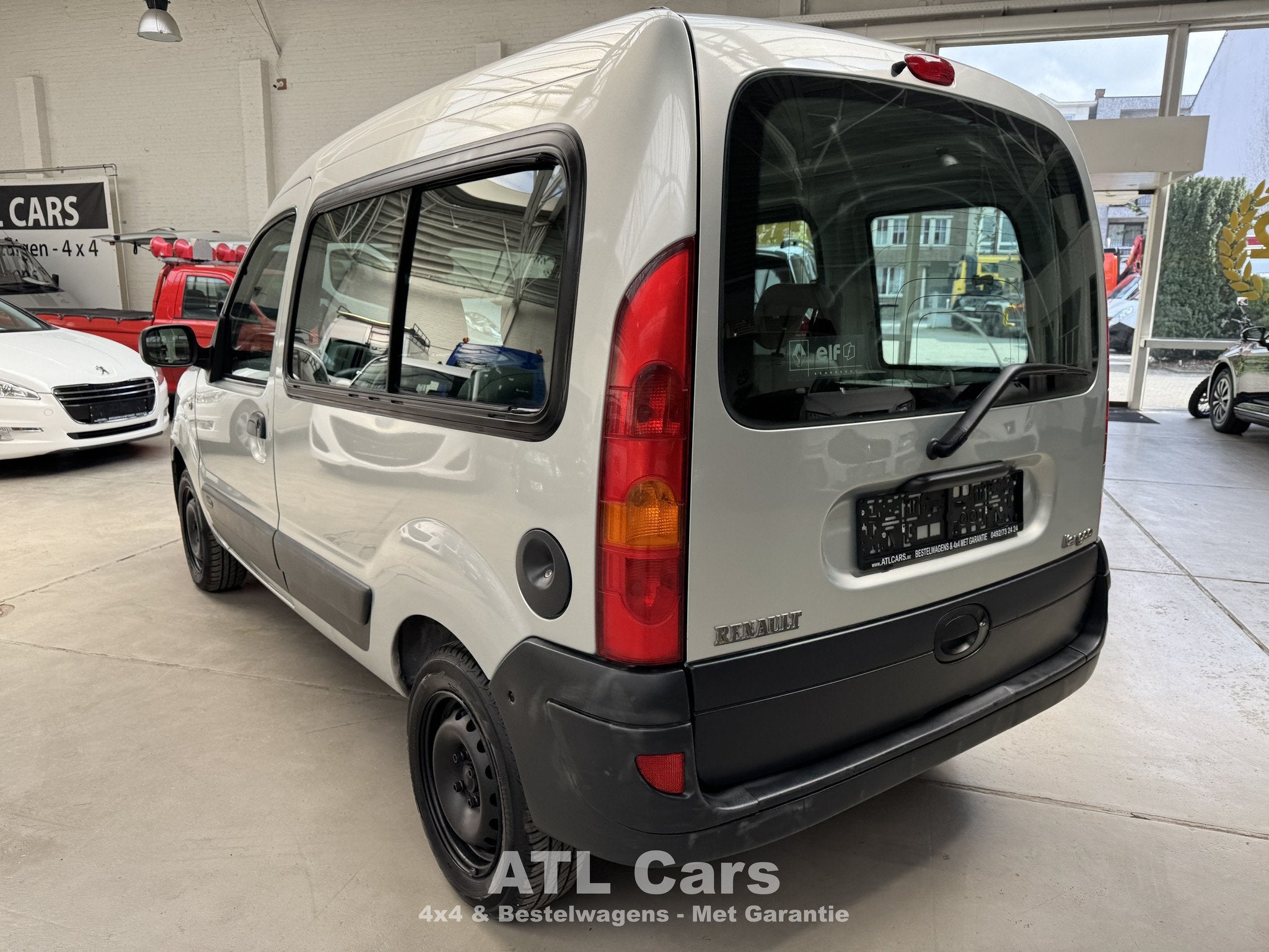 Renault Kangoo 1.2 BENZINE | LEZ OK! | 1J GARANTIE | 4+1, Autos, Argent ou Gris, 4 portes, Entreprise, Boîte manuelle