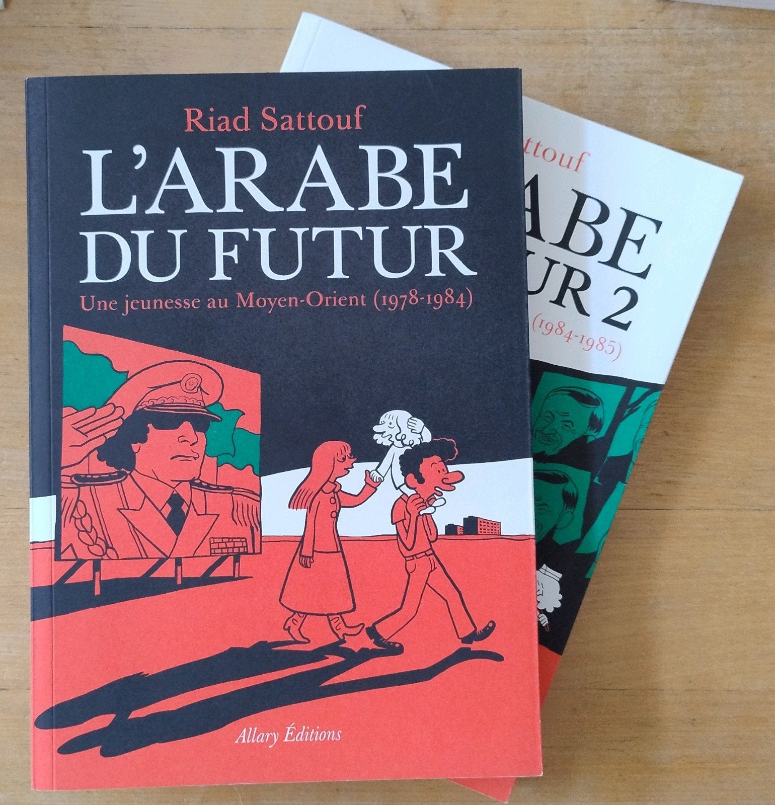L'arabe du futur Riad Sattouf Allary éditions, Enlèvement