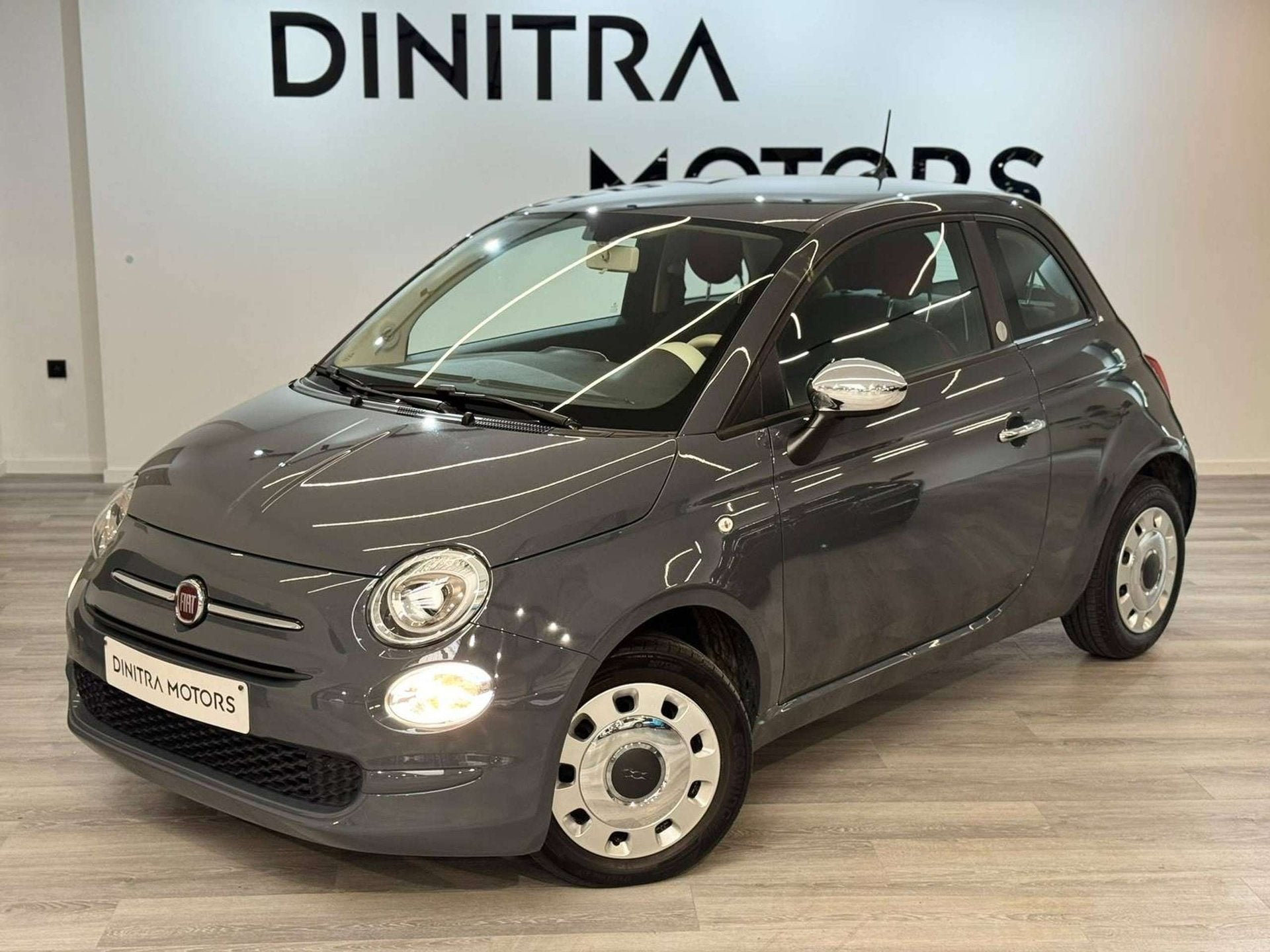 Fiat 500 1.2i Mirror - Cruise/Bluetooth/Dagrijlichten/*TOPST, 1242 cm³, Argent ou Gris, Achat, Euro 6
