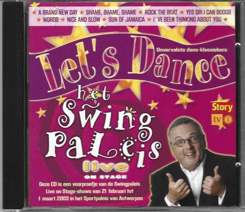 CD Het Swingpaleis  Let’s Dance, Cd's en Dvd's, Ophalen of Verzenden, Zo goed als nieuw, Verzamelalbum, Pop