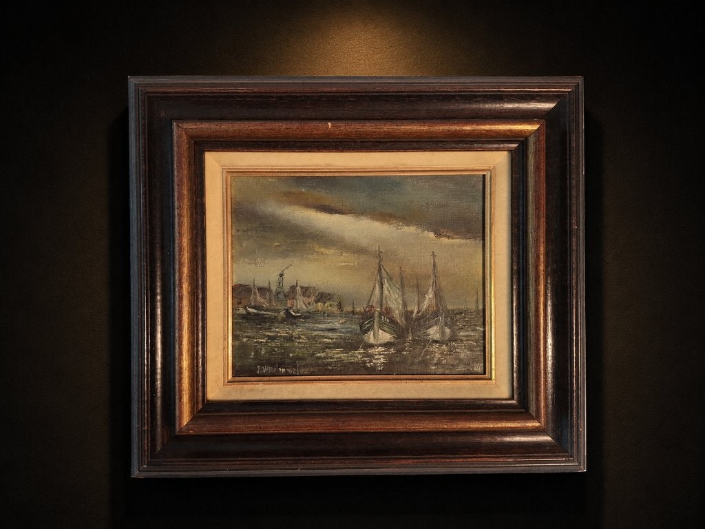 Before the Storm, Antiek en Kunst, Kunst | Schilderijen | Klassiek, Maritiem / water, Doek, Impressionistisch, Ophalen of Verzenden