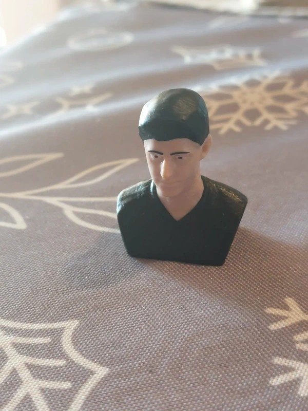 Voetbalfiguurtje : Thibaut Courtois / Carrefour, Enlèvement ou Envoi, Comme neuf, Statue ou Poupée