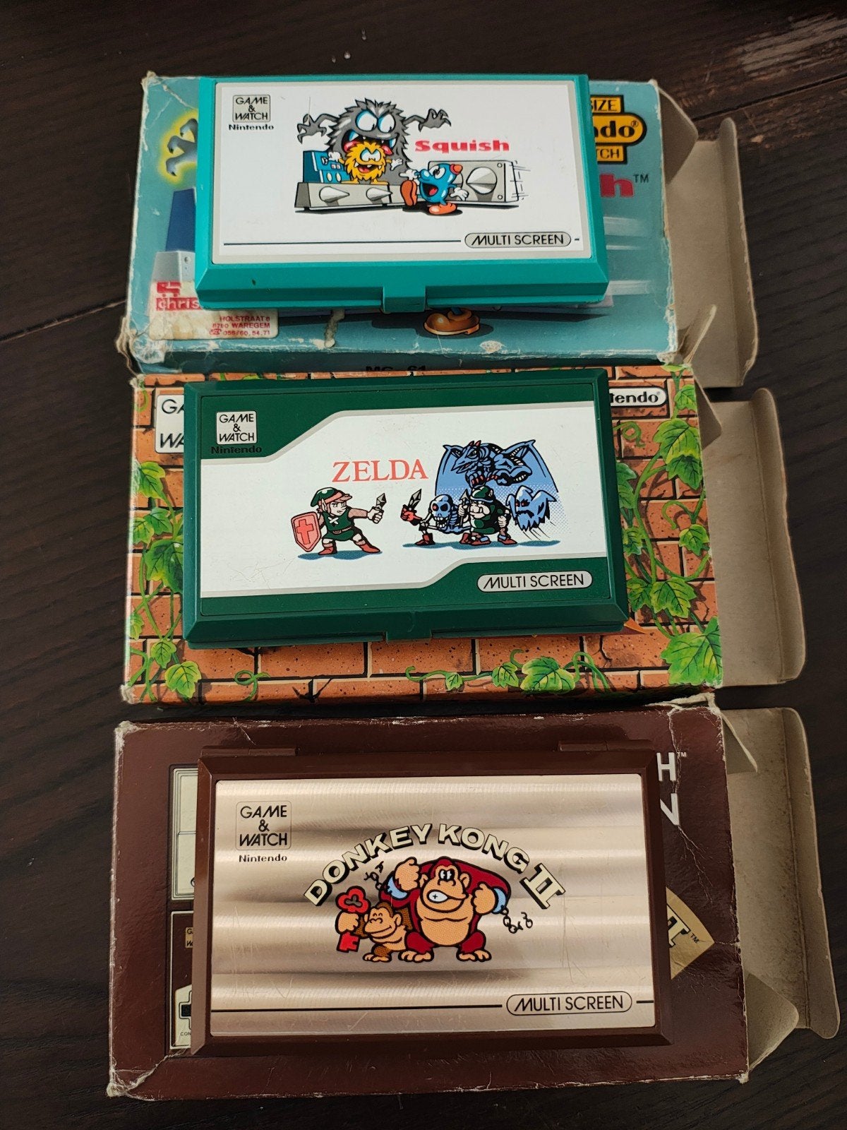 Game & Watch set, Ophalen of Verzenden, Gebruikt