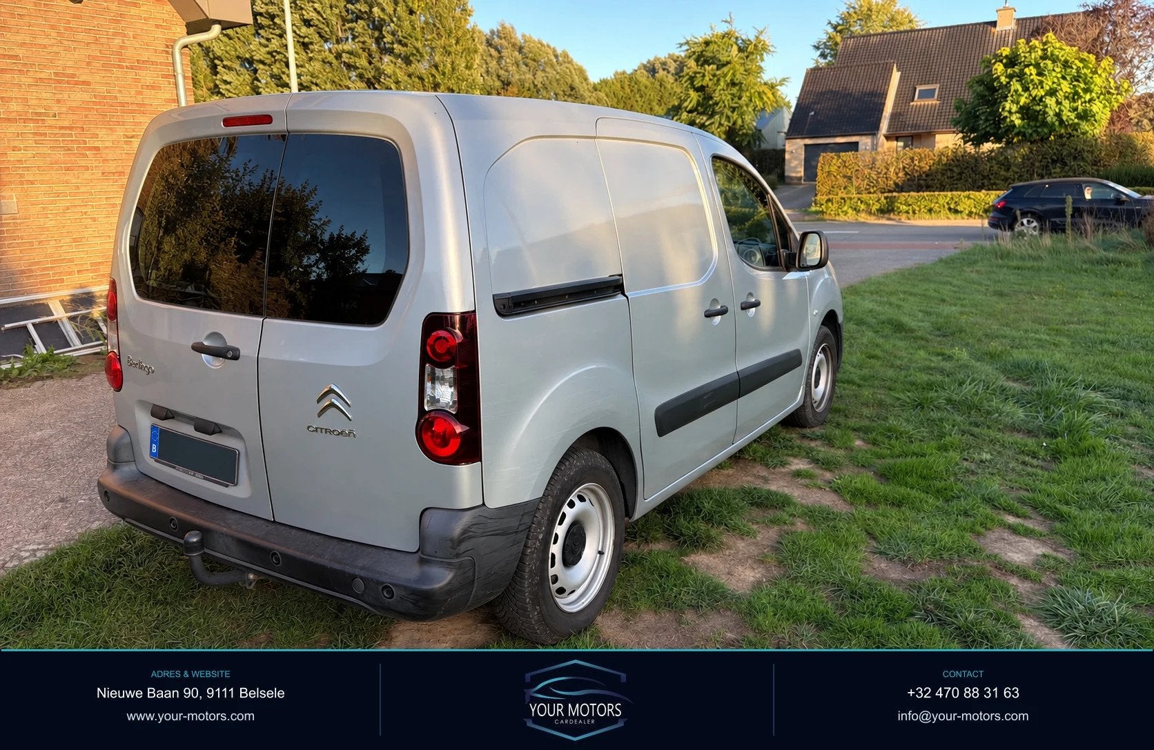 Citroen Berlingo 1.6 L1 BlueHDi Club, Argent ou Gris, Entreprise, Diesel, 55 kW