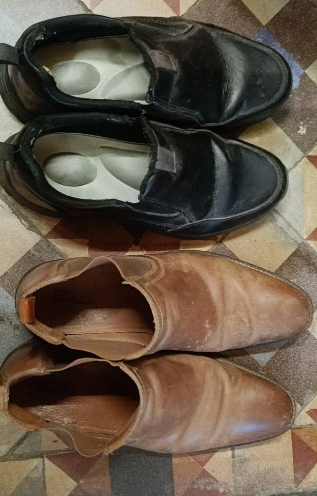 chaussures hommes, Chaussures de travail, Comme neuf, Enlèvement, Autre