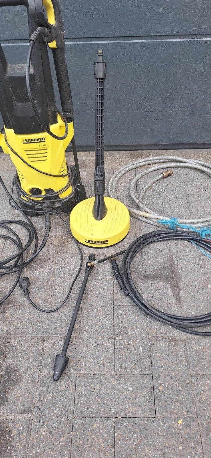 Nettoyeur Karcher, Enlèvement