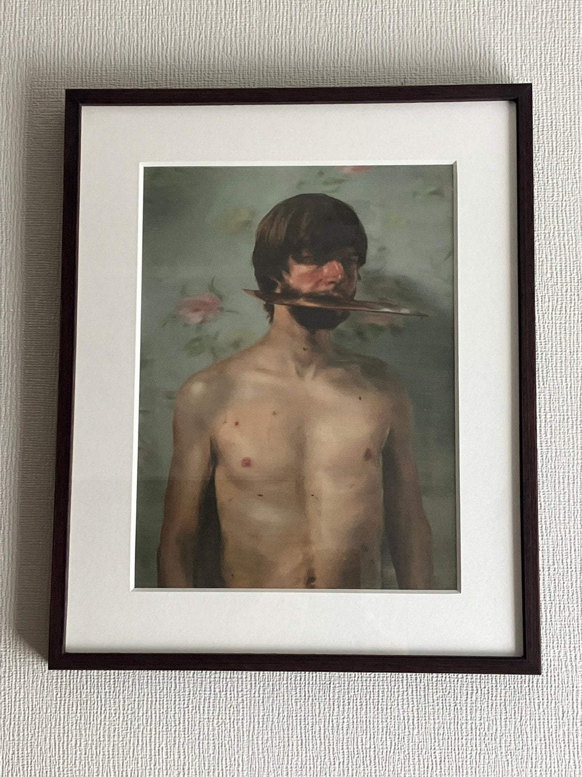 Michael Borremans kunstdruk, Ophalen of Verzenden, Ingelijst