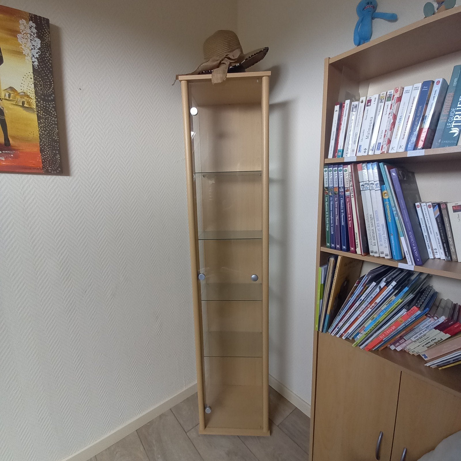vitrine, Enlèvement, Comme neuf, Bois
