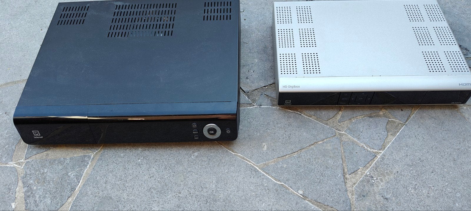 Telenet Digibox en Digicorder., Ophalen