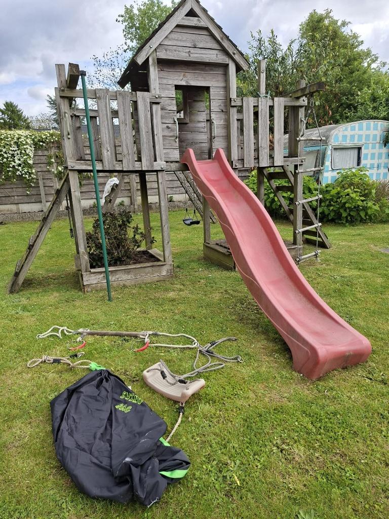 Speeltuig, Ophalen, Gebruikt, Schommel