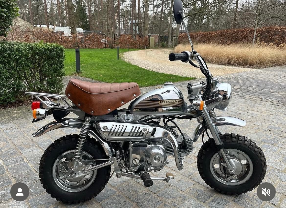 Honda Monkey, Fietsen en Brommers, Brommers | Honda, Ophalen, Zo goed als nieuw