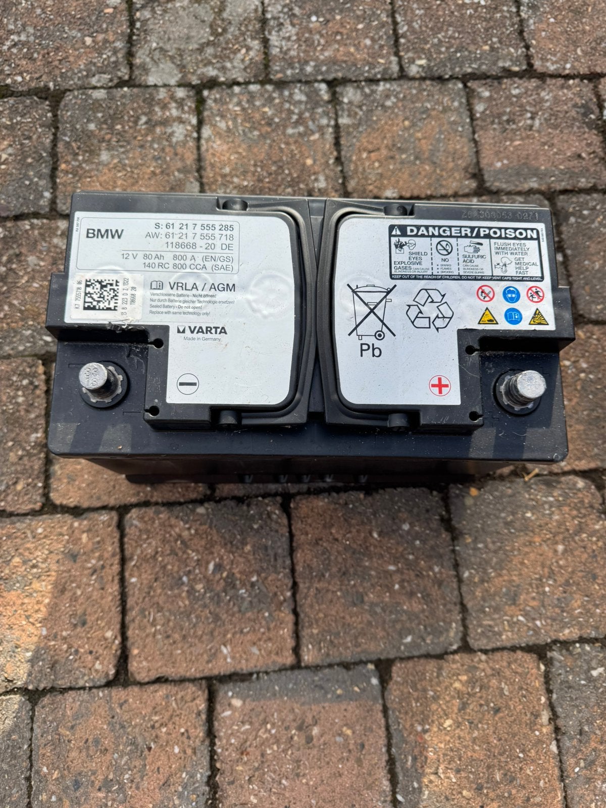 Bmw Batterie 80AH, Autos : Pièces & Accessoires, BMW