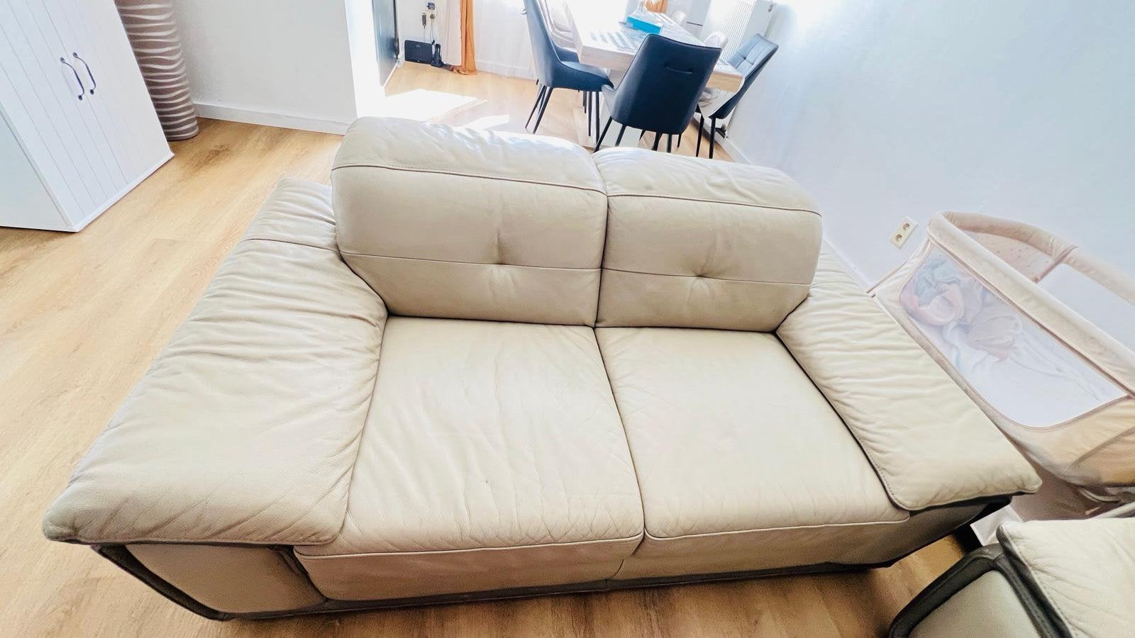 Canapé en cuir a vendre, Enlèvement, Comme neuf, Cuir