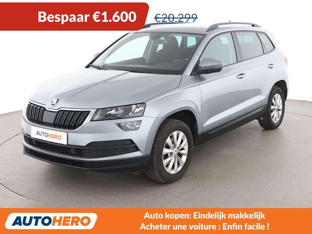 Skoda Karoq 1.5 TSI ACT Ambition (automatique), Autos, Argent ou Gris, Achat, Noir, 5 places