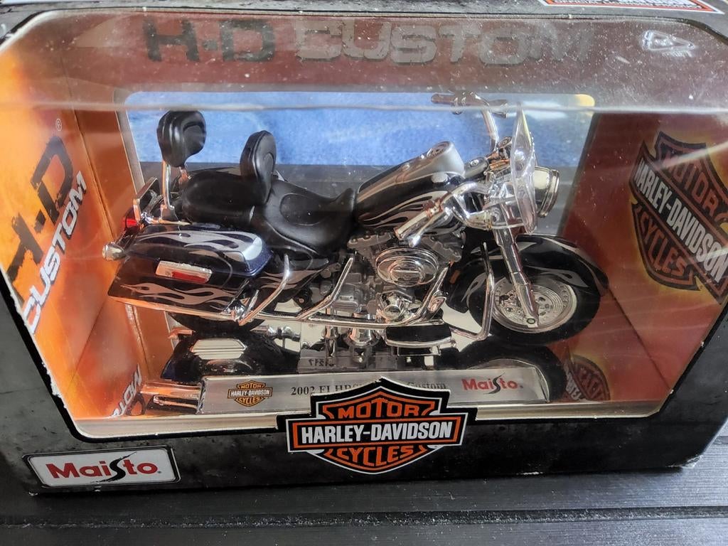 Miniatuur harley davidson cvo, Hobby & Loisirs créatifs, Voitures miniatures | 1:24, Enlèvement ou Envoi, Maisto