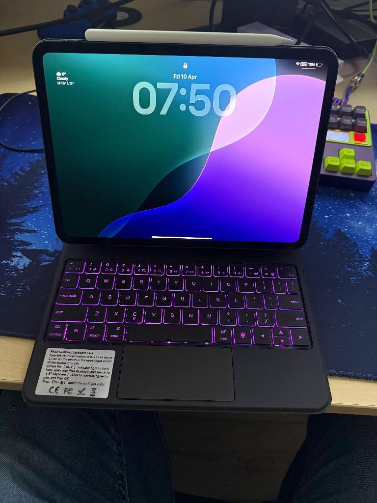 Apple iPad Pro M4 1TB | Cellular | Nano-texture, Computers en Software, Apple iPads, Ophalen, Zwart, 11 inch, Zo goed als nieuw