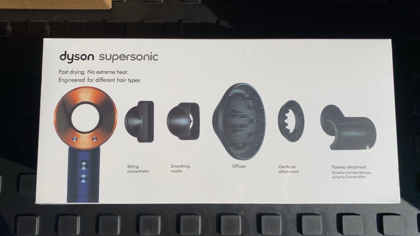 Dyson supersonic (sèche-cheveux) neuf! Sous blister!, Bijoux, Sacs & Beauté, Enlèvement, Neuf, Sèche-cheveux