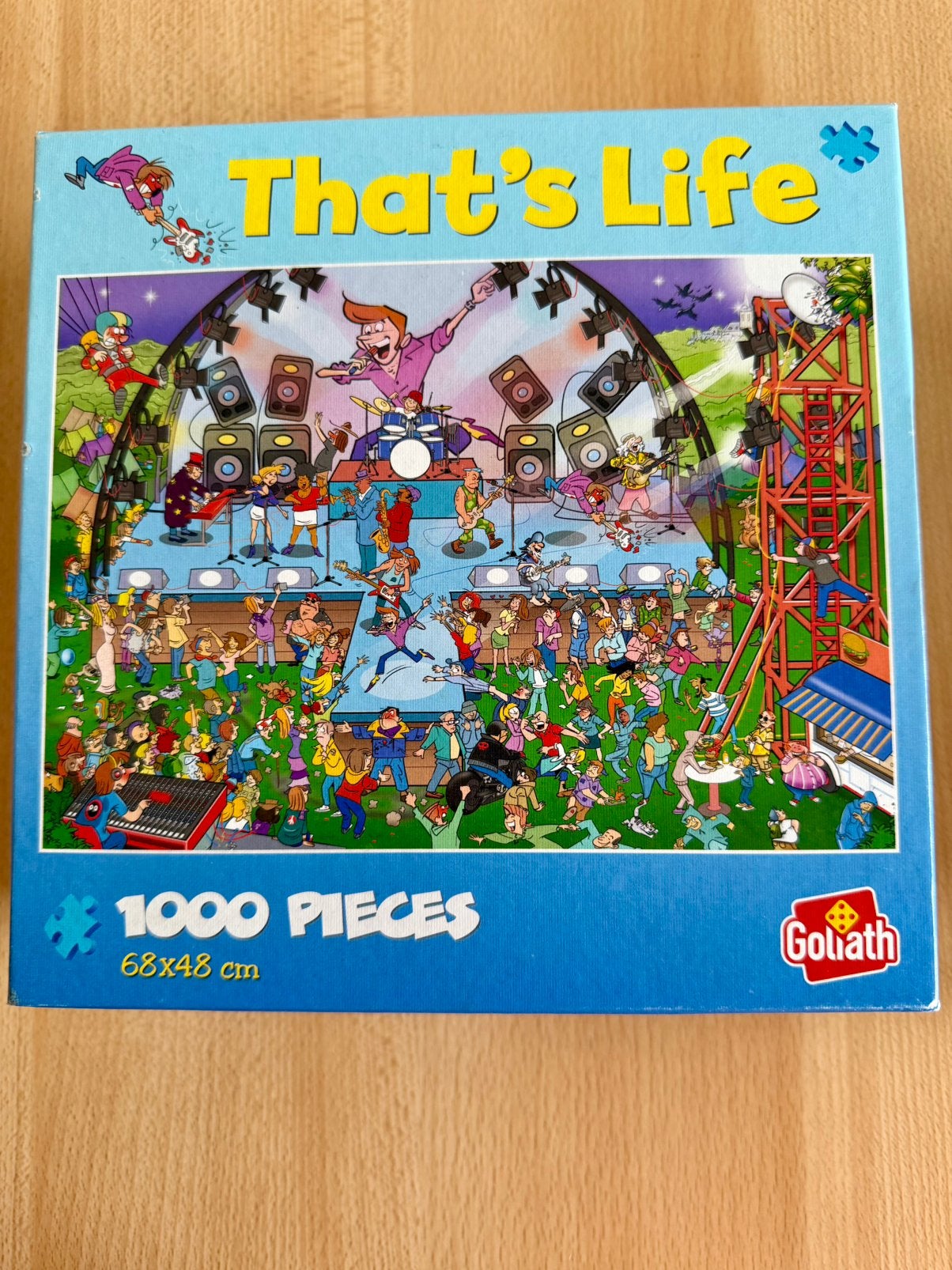 Puzzle 1000 pièces, Enlèvement, Comme neuf, Puzzle