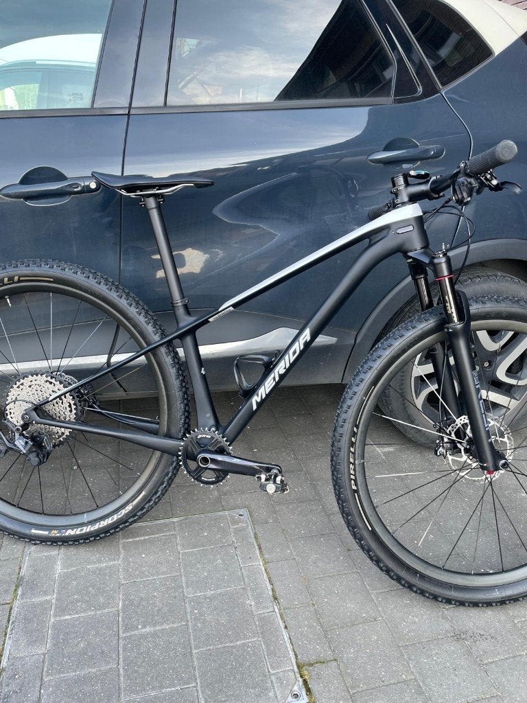 Merdia big nine xt maat S, Fietsen en Brommers, Fietsen | Mountainbikes en ATB, Ophalen, Hardtail, Zo goed als nieuw, Schijfrem