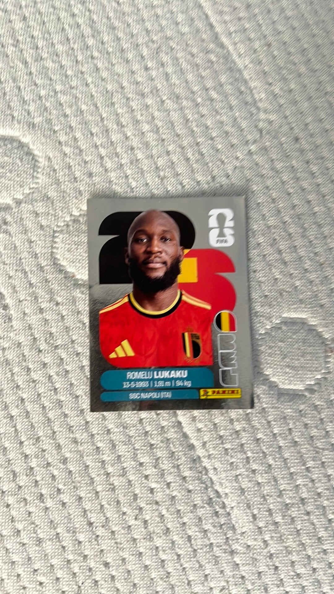 ROMELU LUKAKU silver, Verzamelen, Ophalen, Zo goed als nieuw