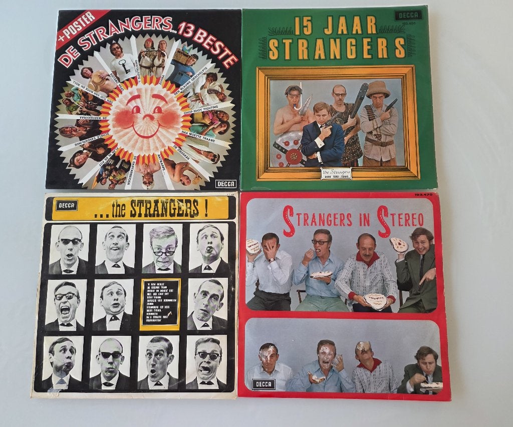4 LP 's Strangers, Enlèvement ou Envoi, LP