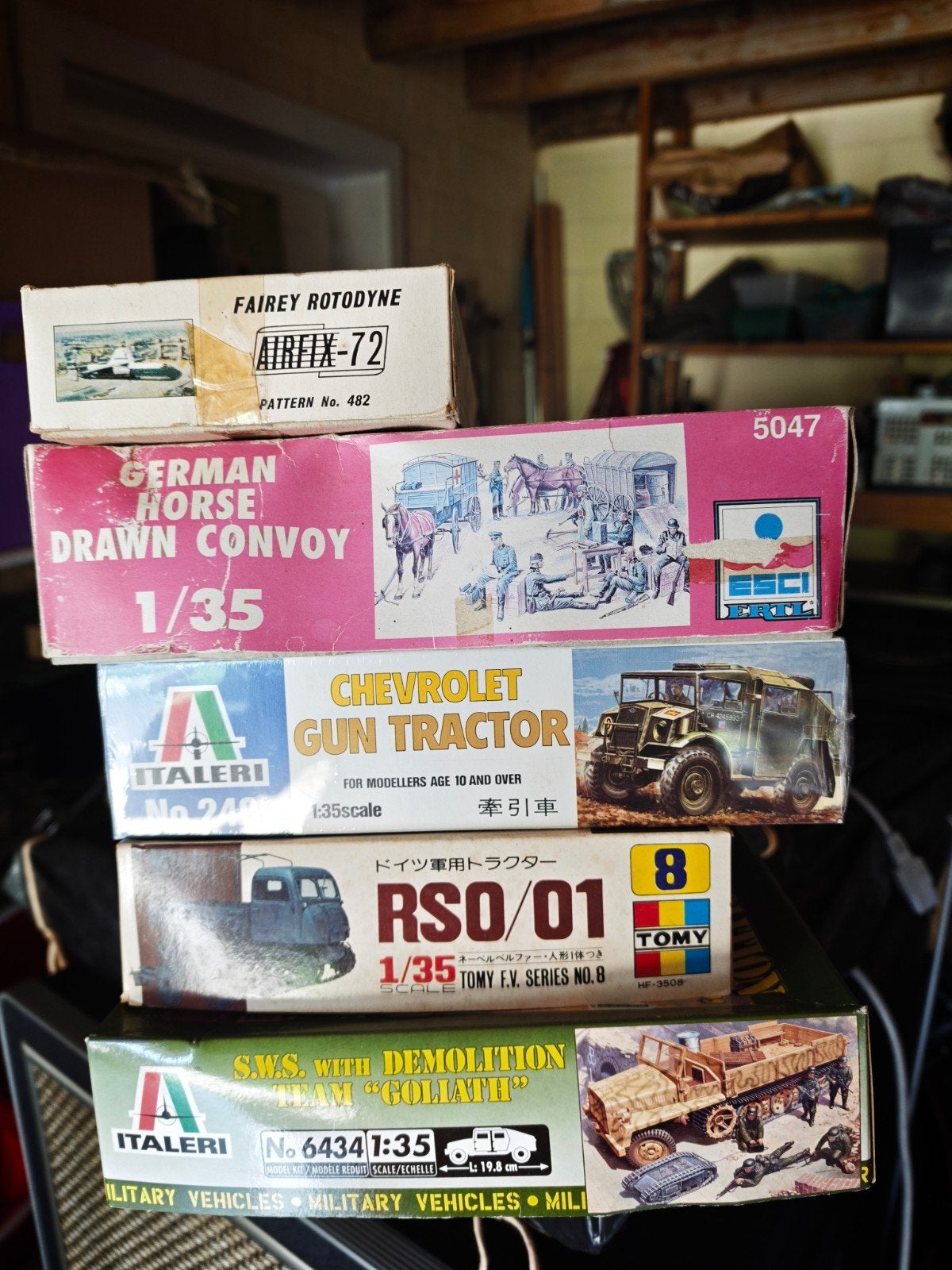 Modelbouw uitverkoop verschillende merken prijs overeenkomen, Italeri, Nieuw, Ophalen of Verzenden, Groter dan 1:72