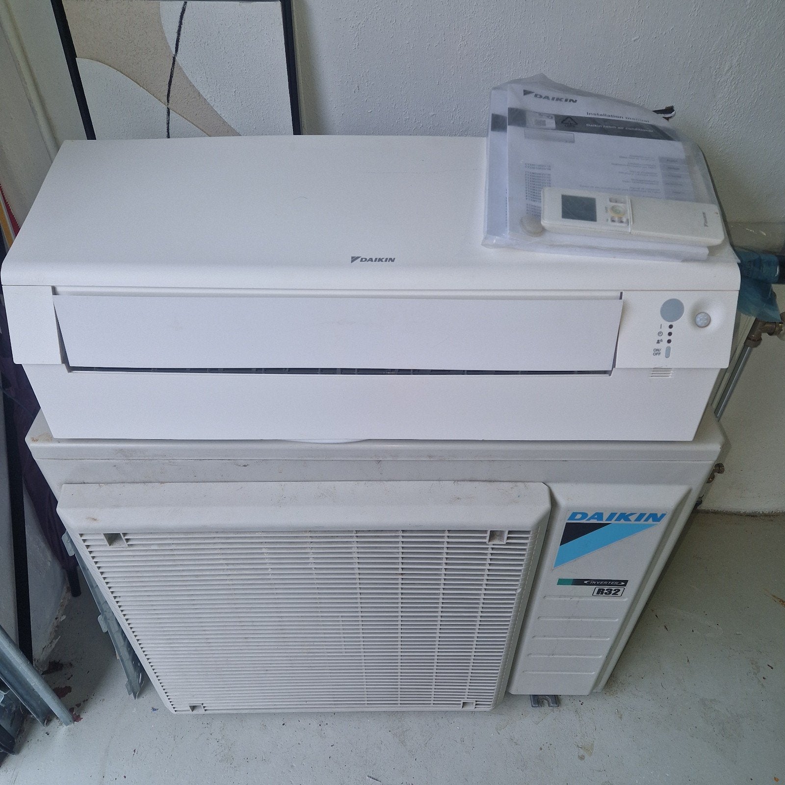 Daikin Perfera A+++, Ophalen, Afstandsbediening