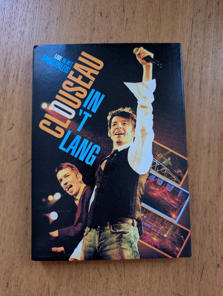 Clouseau - In 't Lang - Live (DVD), Cd's en Dvd's, Alle leeftijden, Inclusief boekje, Zo goed als nieuw, Concert