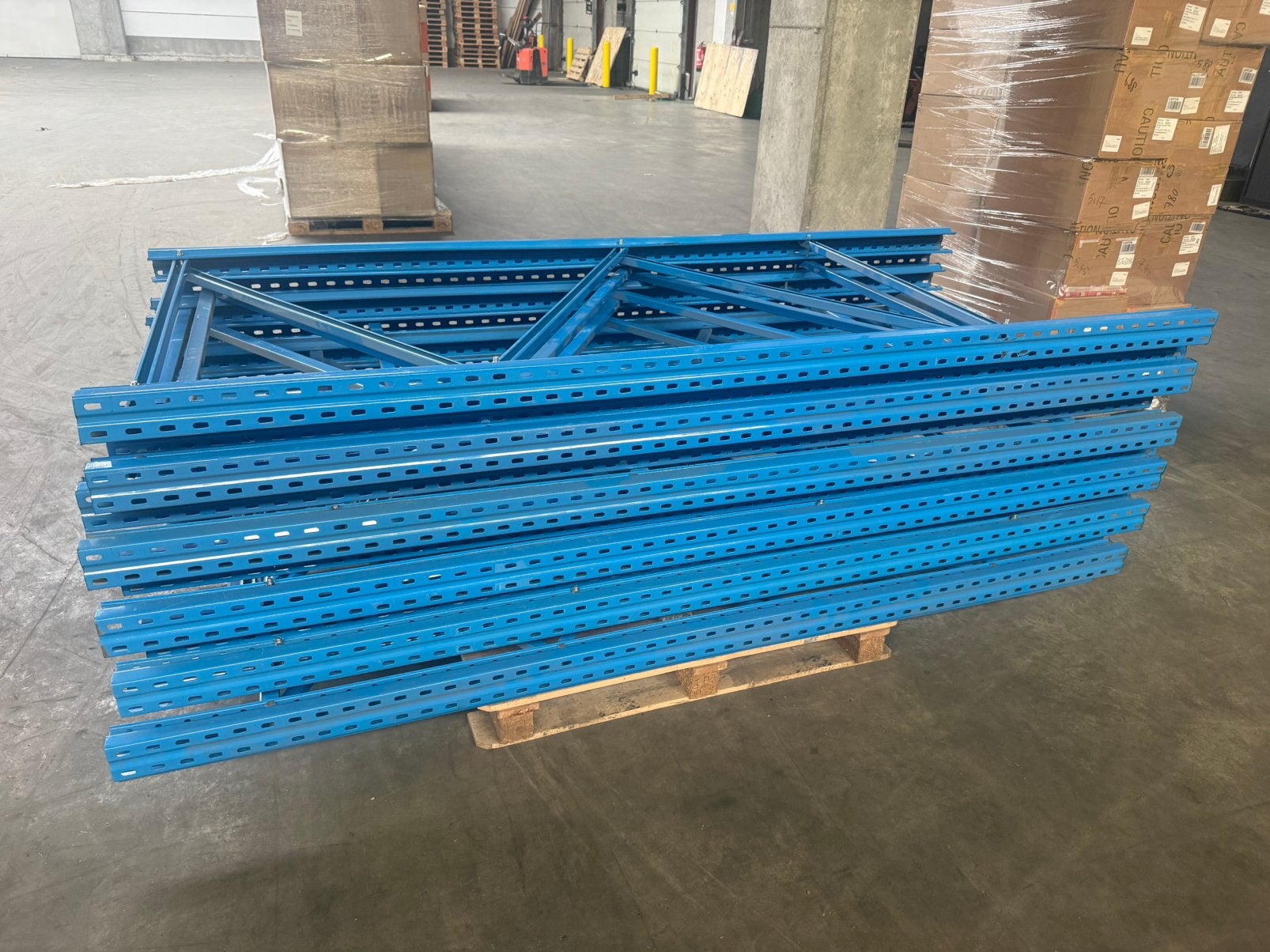 Palletstelling 3,5 m hoog, Ophalen of Verzenden