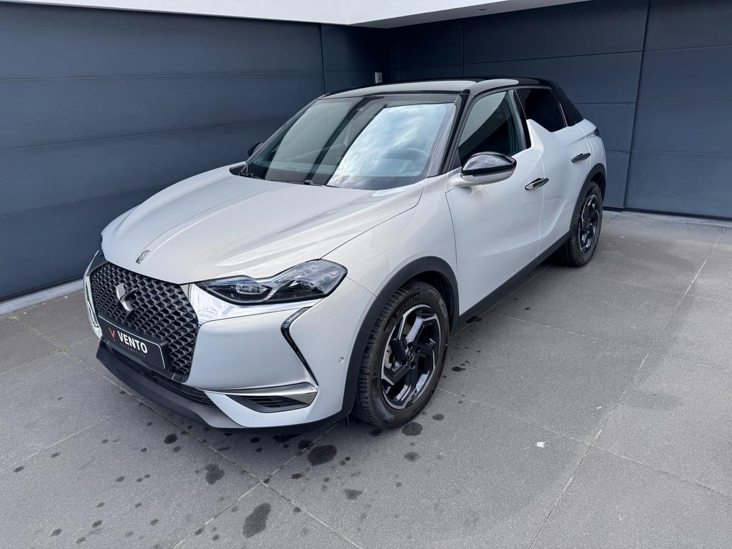 Ds 3 crossback Rivoli 1 jaar garantie, Autos, Cuir, Argent ou Gris, Euro 6, Garantie prolongée