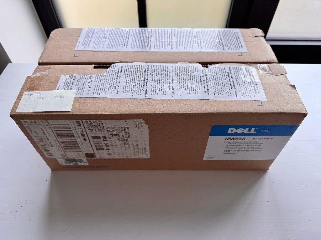 2 x Dell 593-10237 (MW558) toner zwart hoge capaciteit, Ophalen of Verzenden, Nieuw, Toner, Dell