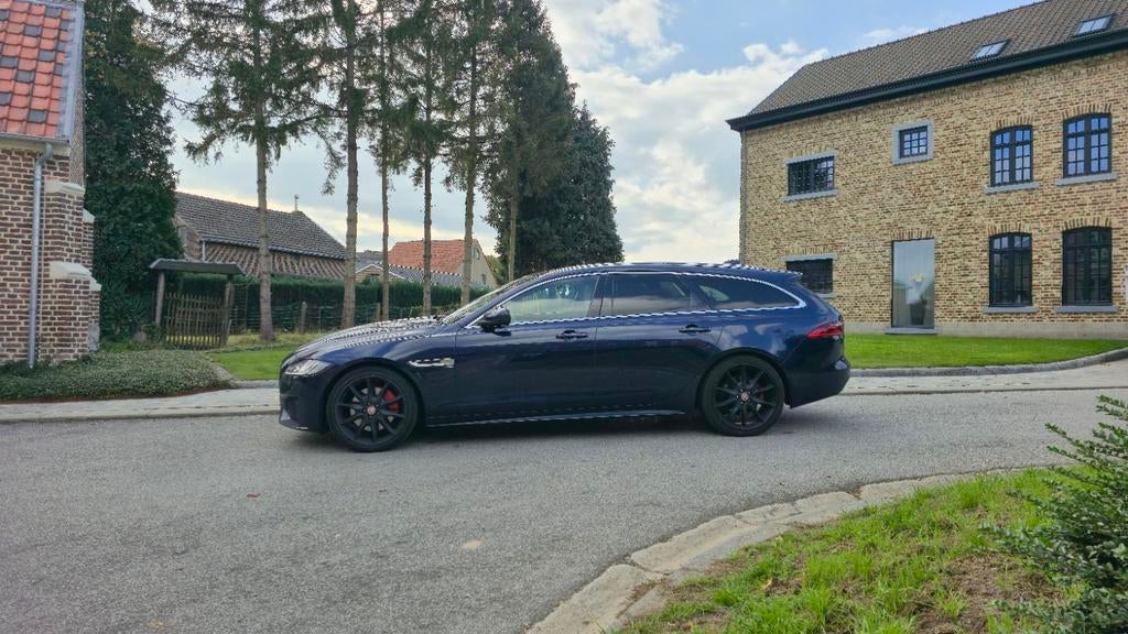 Jaguar XF R breedset Draco wielset 20" Volvo Ford Land Rover, Auto-onderdelen, Ophalen, Gebruikt, 285 mm, Banden en Velgen