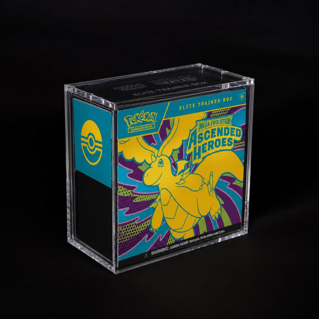 Pokémon Acryl - Elite Trainer Box, Hobby en Vrije tijd, Verzamelkaartspellen | Pokémon, Ophalen of Verzenden, Nieuw, Boosterbox