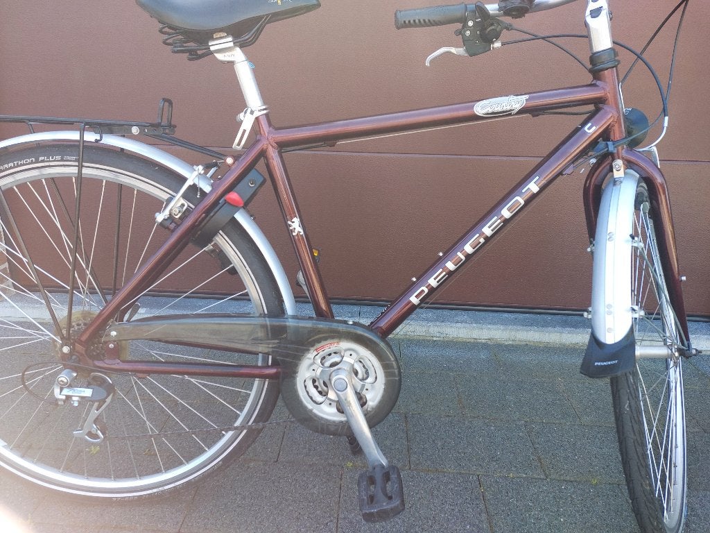 Herenfiets in perfecte staat, Autres marques, Vitesses, Frein sur jante, Comme neuf