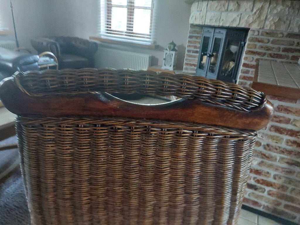 rotan zetel, Ophalen, Gebruikt, Eenpersoons, Minder dan 75 cm