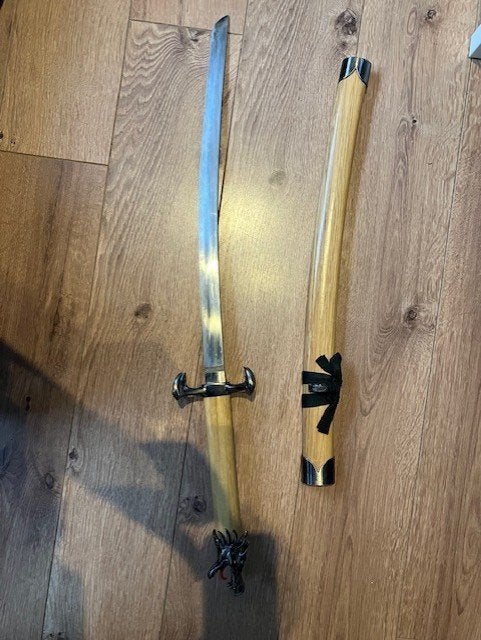 Decoratieve Katana replica anime, Ophalen, Overige soorten, Zwaard of Sabel