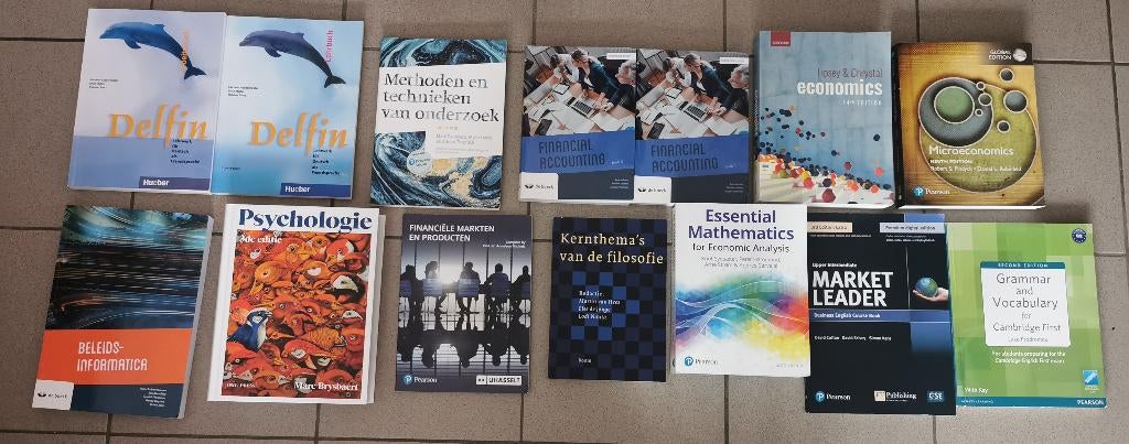 1ste bachelor boeken Uhasselt, Boeken, Ophalen, Zo goed als nieuw, Hoger Onderwijs