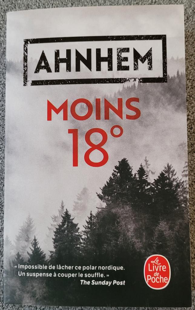 ️ Frisson Nordique : "Moins 18" – Stefan Ahnhem, Boeken, Ophalen, Zo goed als nieuw, Stefan Ahnhem