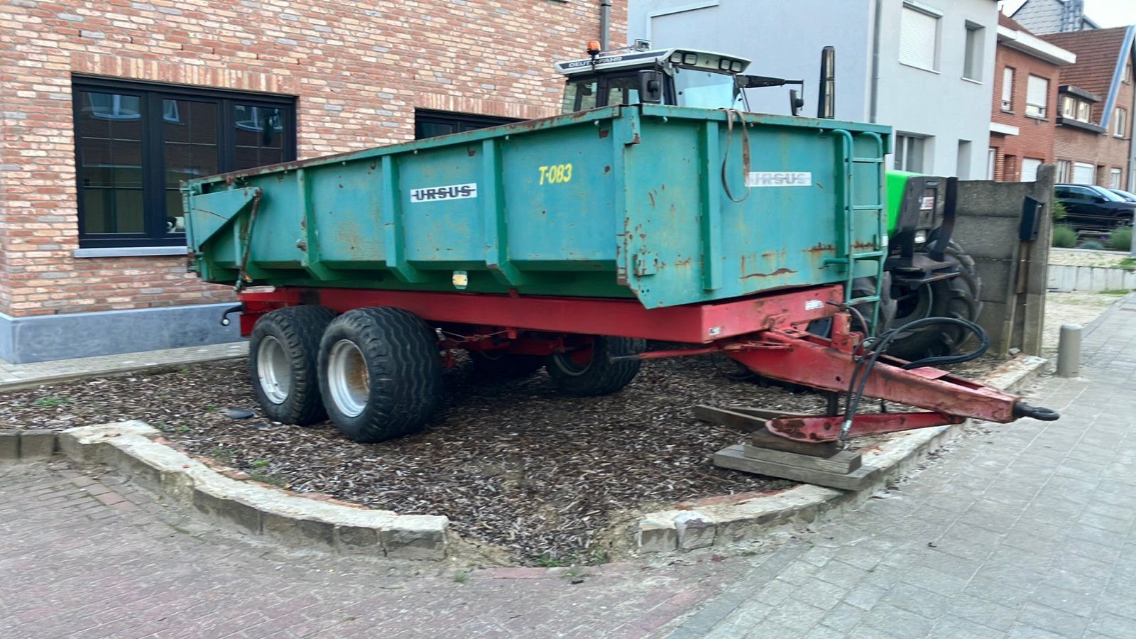 Kipkar 8ton, Ophalen
