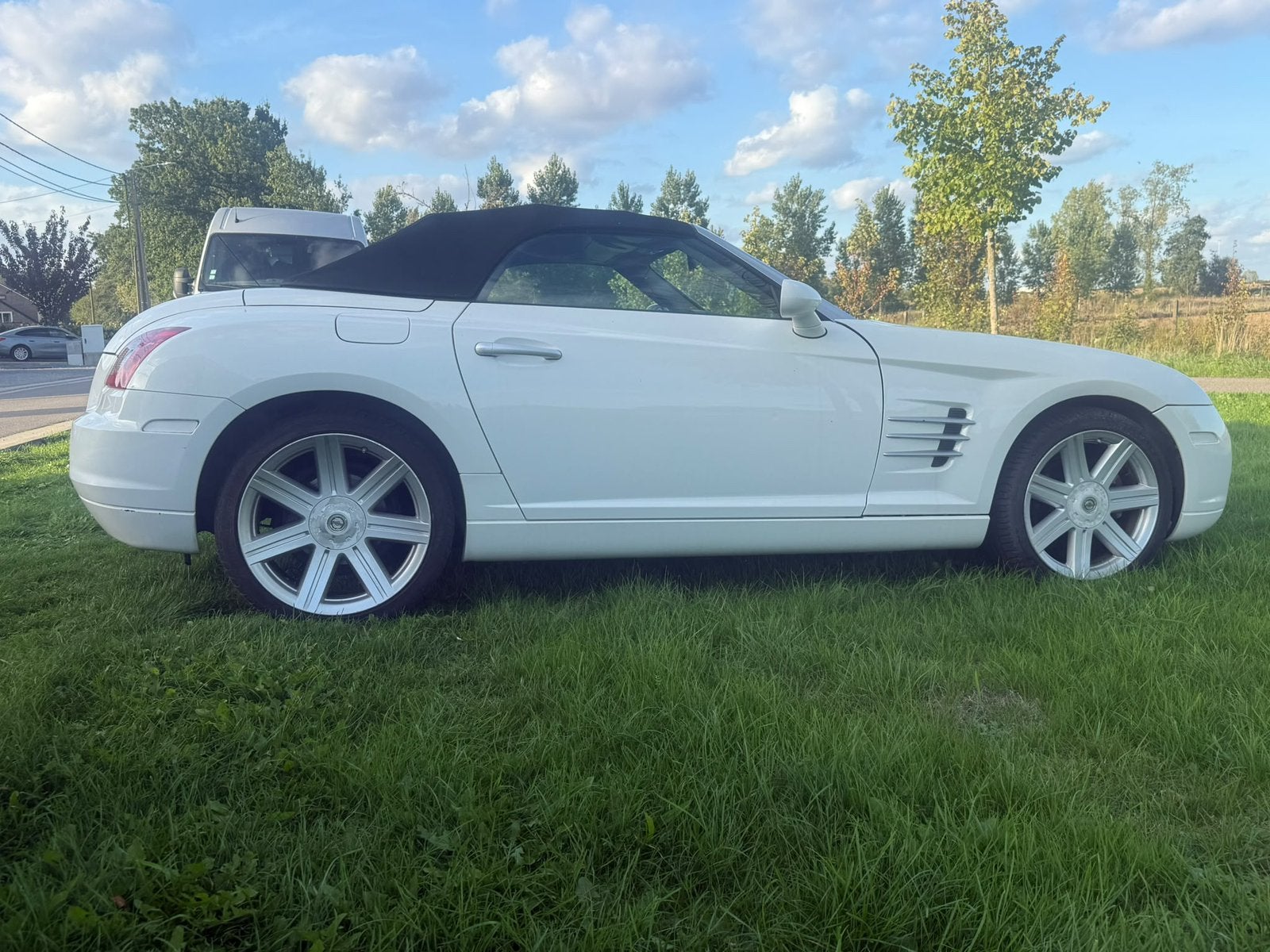 Chrysler Crossfire 3.2 benzine, Autos, Cuir, Achat, Noir, 6 cylindres