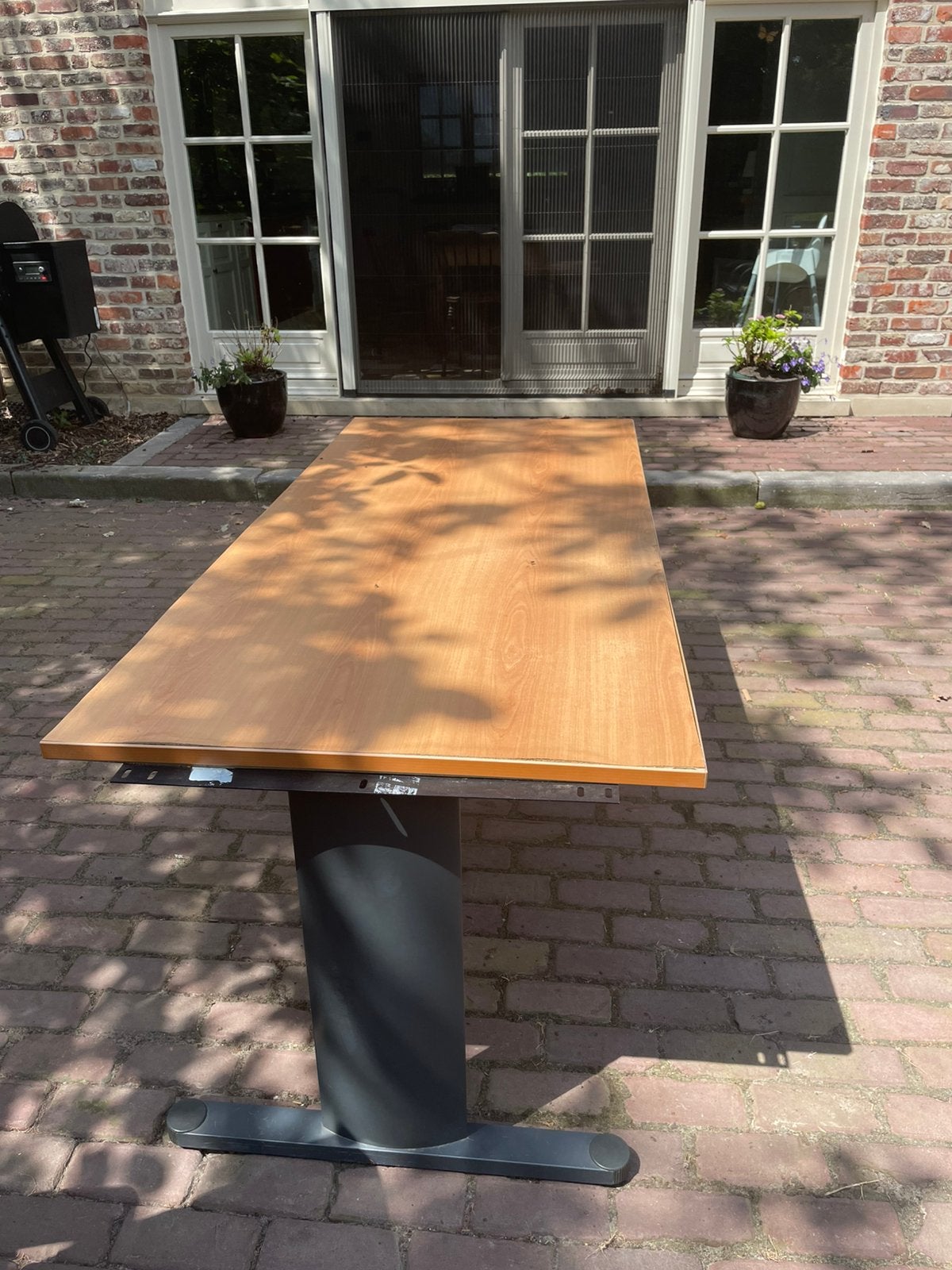 Bureau 200 x 100 cm gratuit - retrait, Maison & Meubles, Enlèvement, Comme neuf