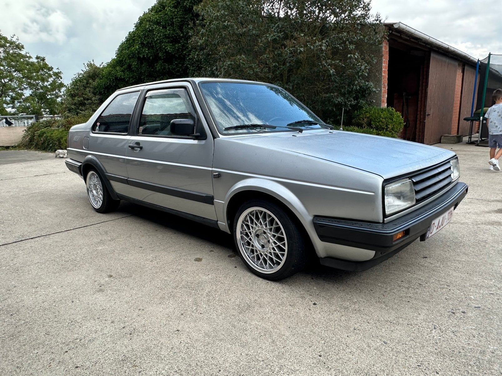 Vw Jetta mk2 coupe 1.8 8v  90pk, Auto's, Volkswagen, Voorwielaandrijving, Stof, 4 cilinders, Handgeschakeld
