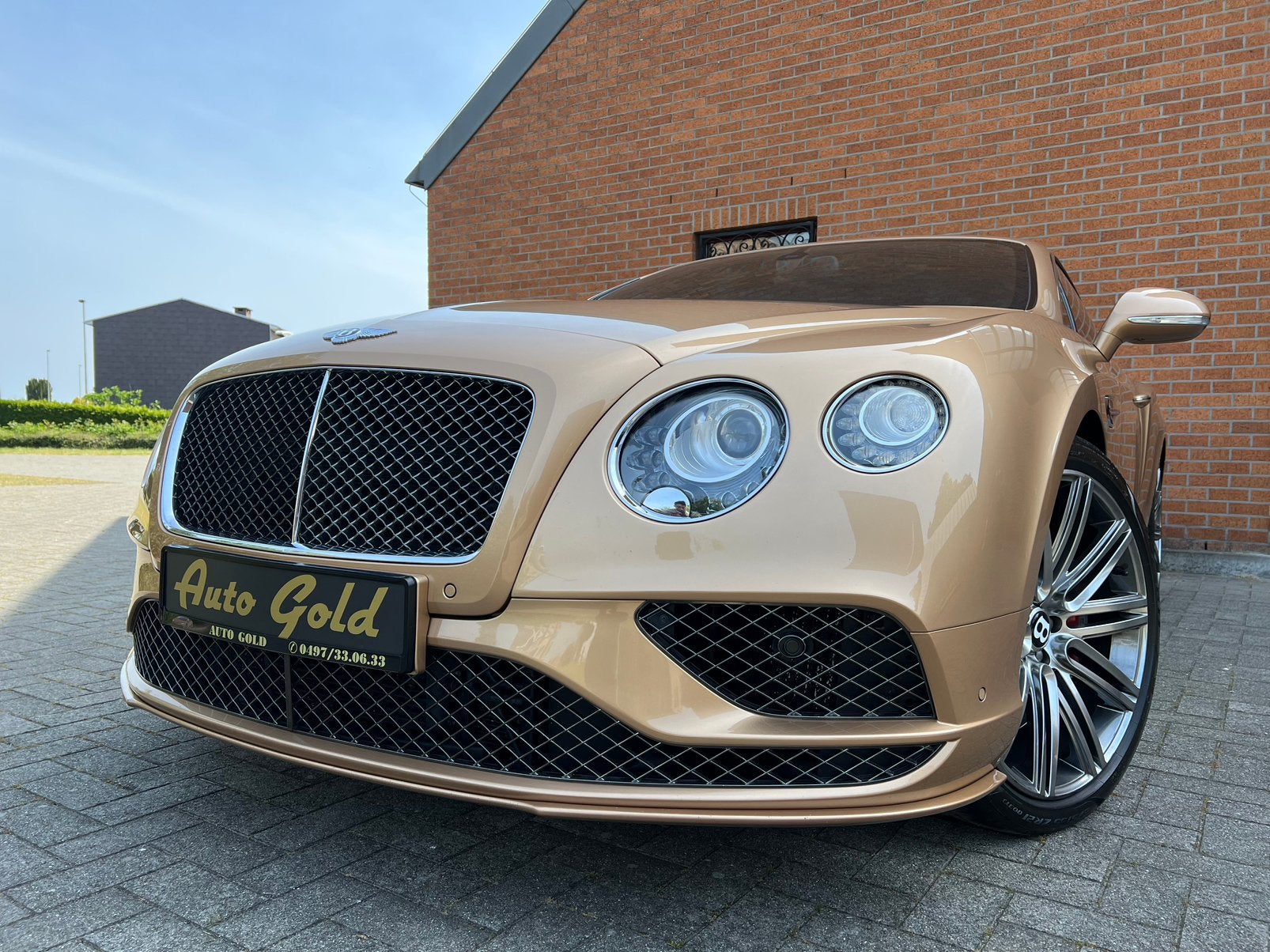 Bentley gt speed w12 gold full limited 642chv neuve 1prop !, Auto's, Automaat, 4 zetels, Euro 6, Overige kleuren