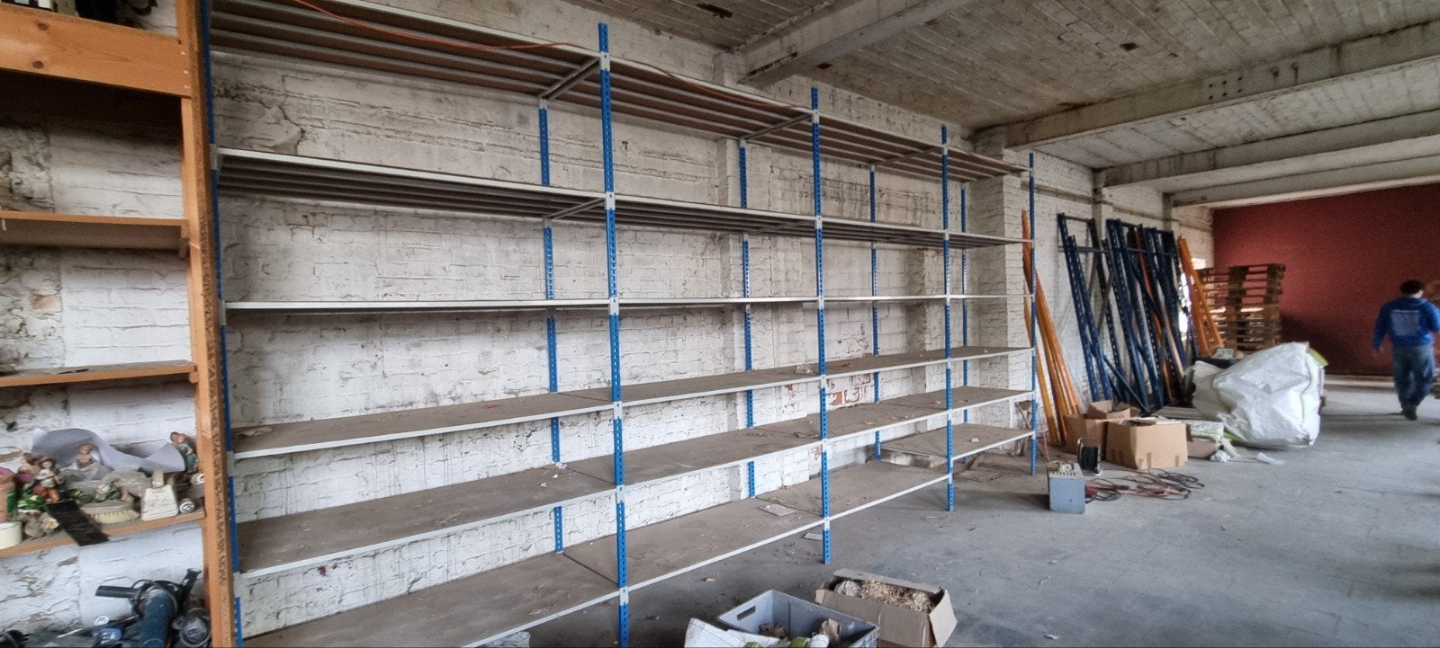 250€ .Rack rangement liquidation. Urgent cause demenagement, Enlèvement