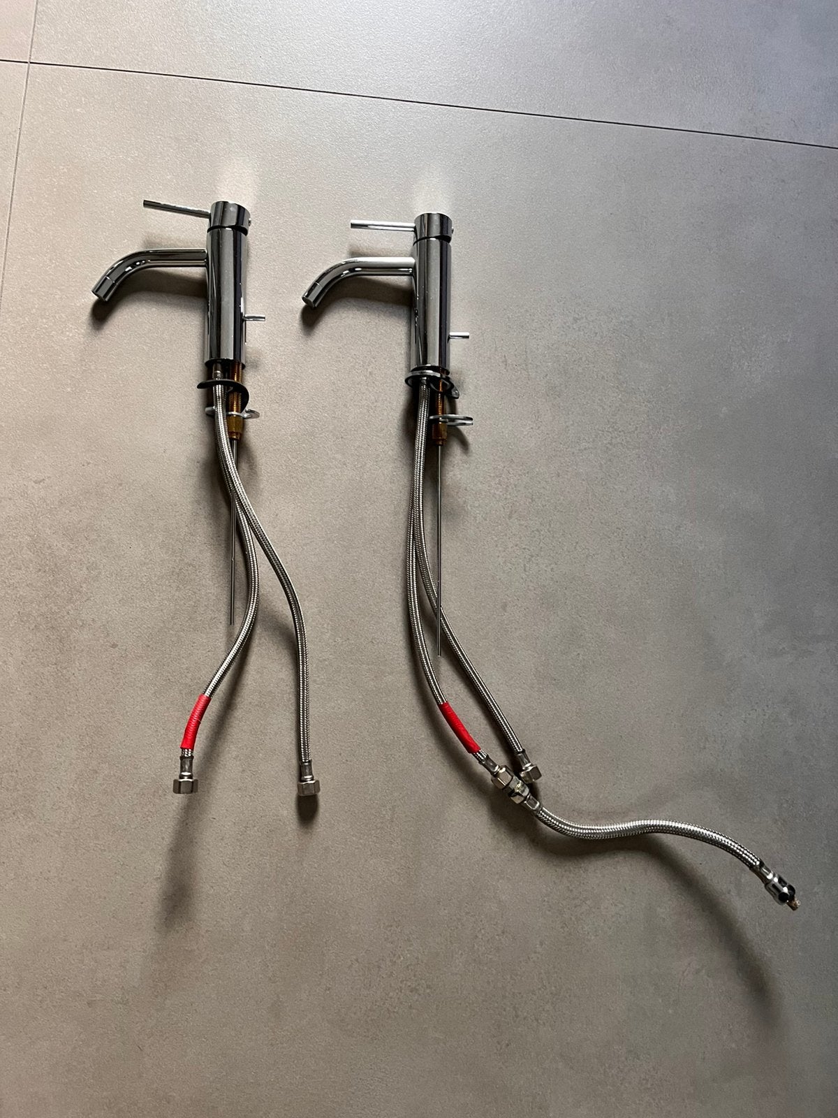 Badmeubel kranen, Doe-het-zelf en Bouw, Ophalen, Zo goed als nieuw, Chroom, Kraan