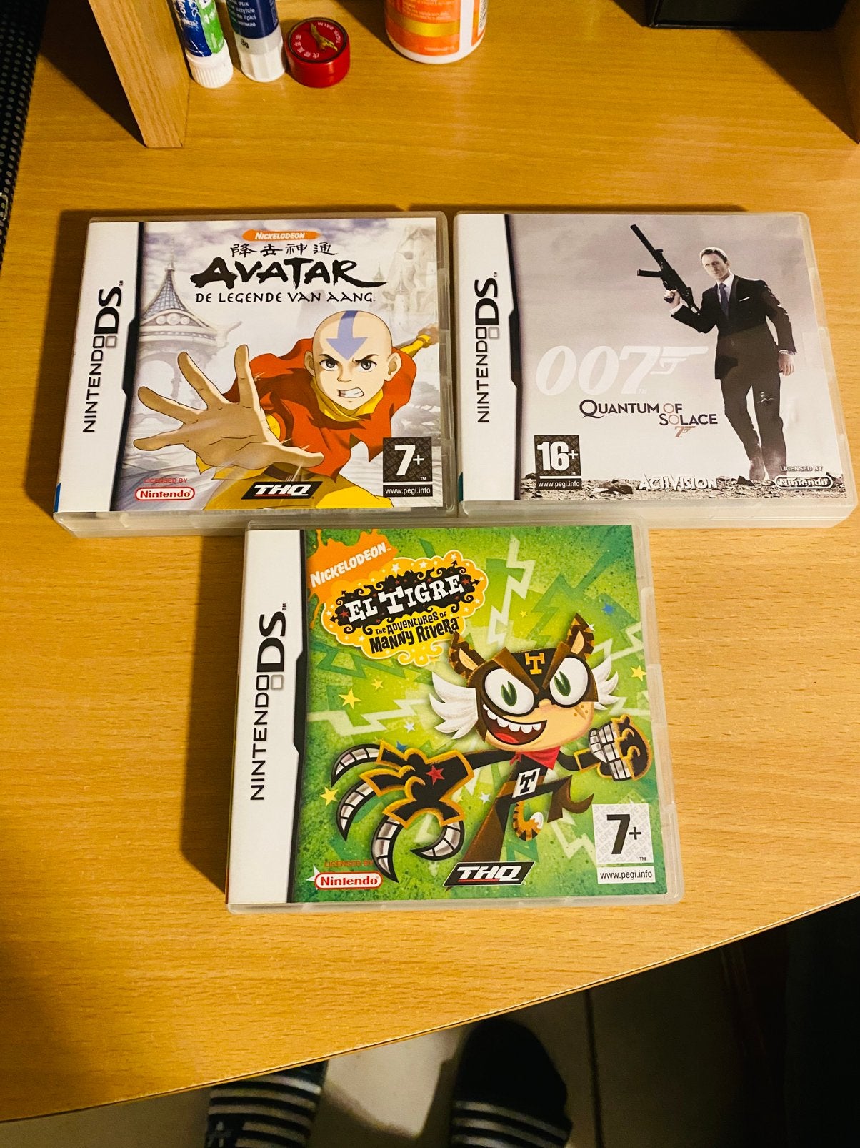Set van 3 Nintendo DS games (Avatar, 007, El Tigre), Games en Spelcomputers, Games | Nintendo DS, Gebruikt, Shooter, 1 speler