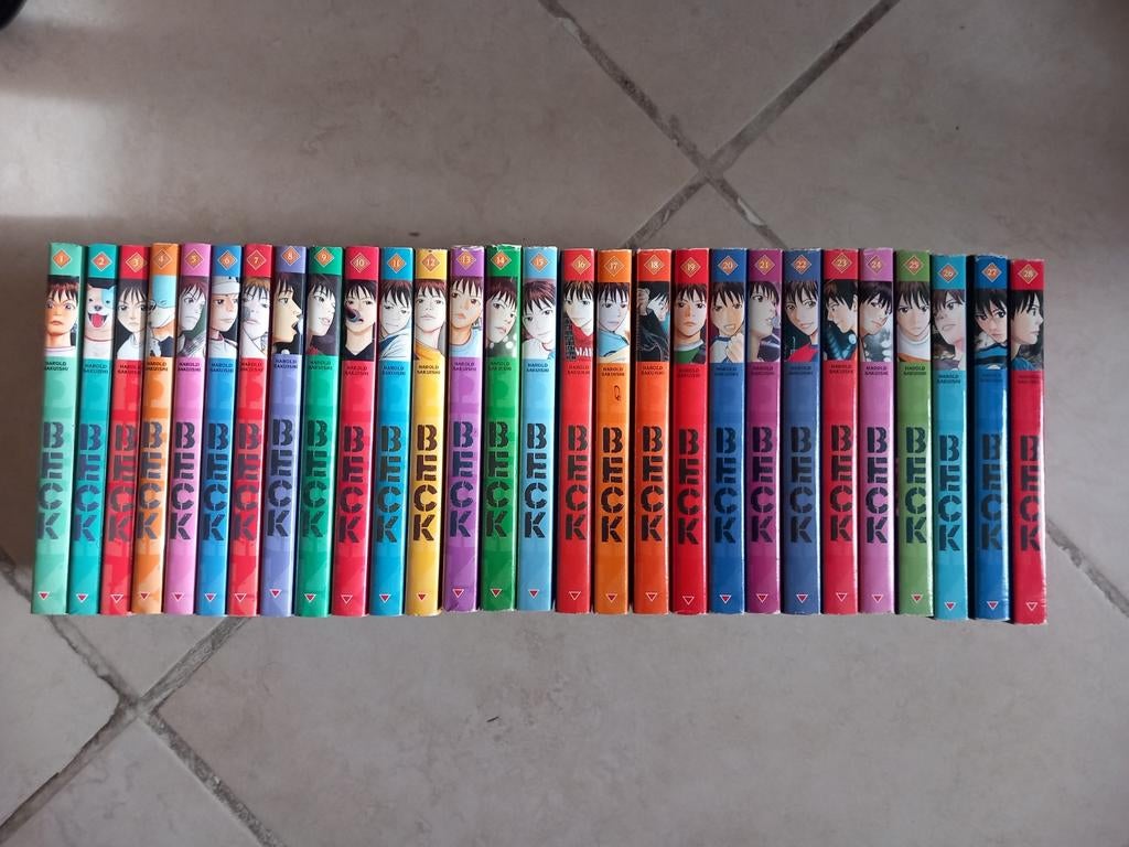 Manga Beck 28 tomes, Enlèvement ou Envoi
