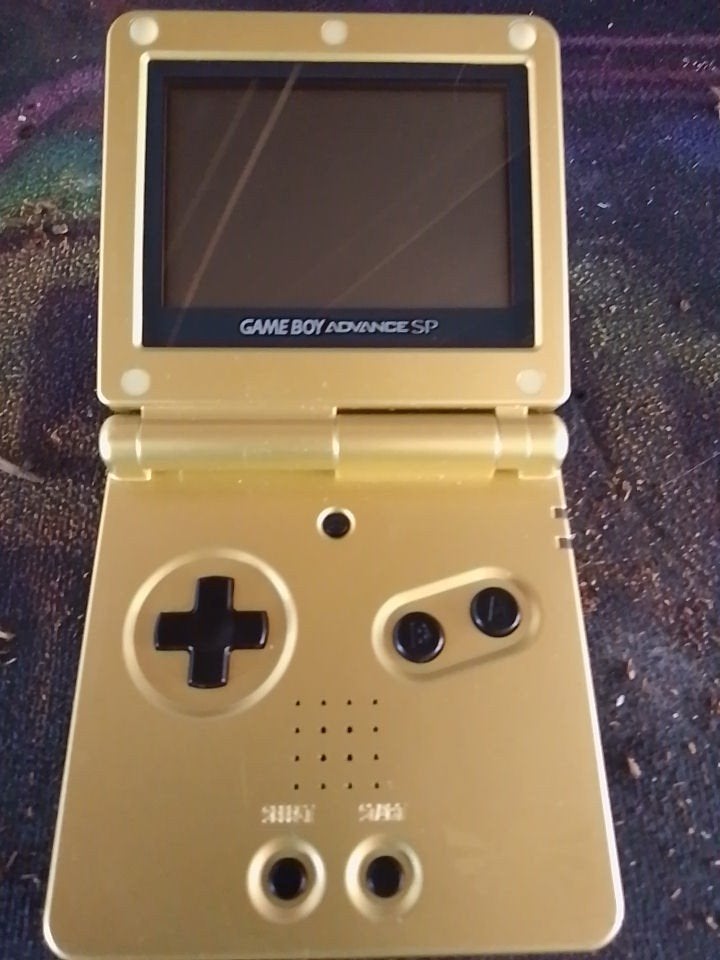 Gameboy advance Zelda editie ( geen oplader ), Ophalen of Verzenden, Gebruikt, Game Boy Advance SP