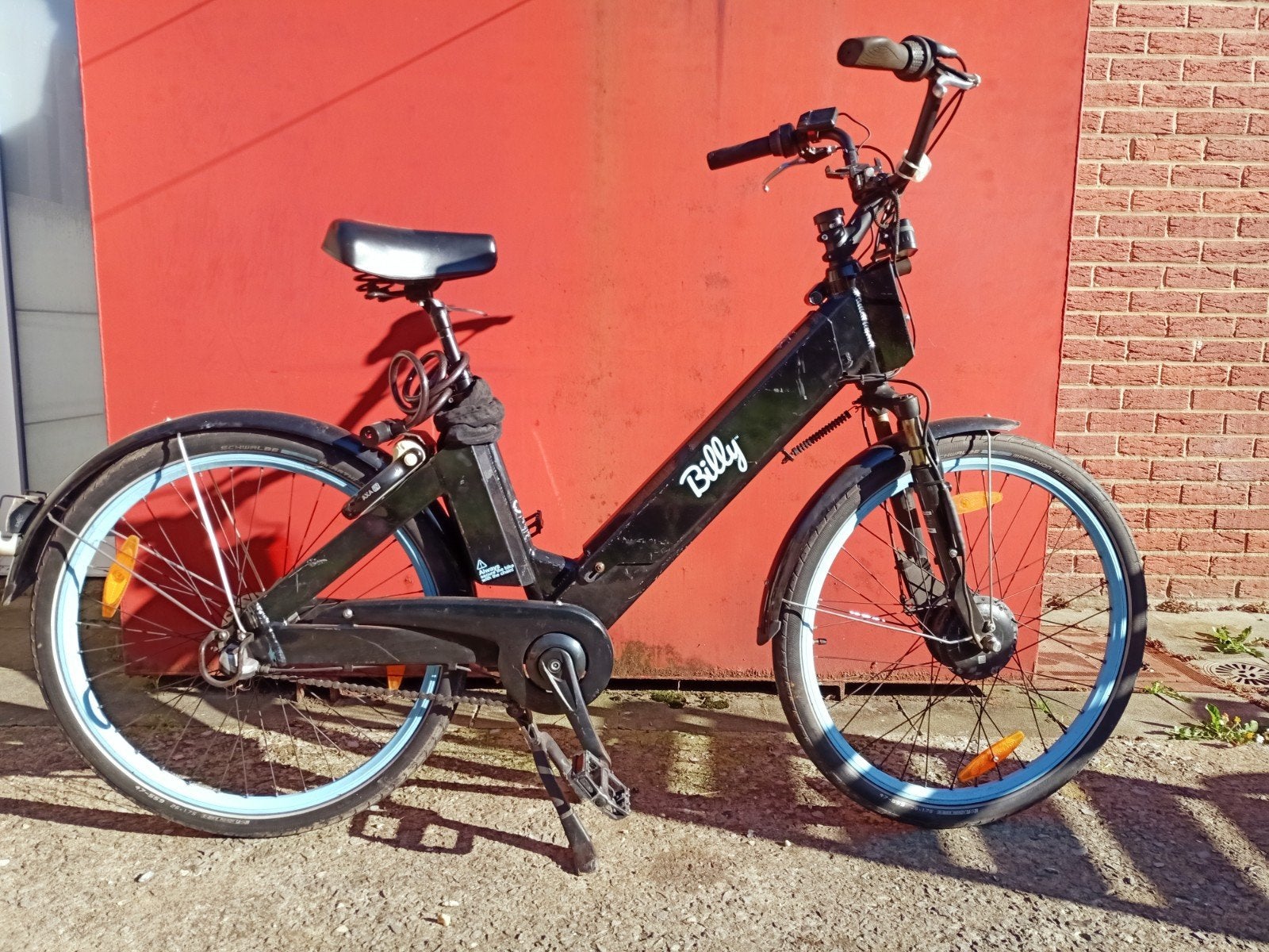 Velo électrique, Enlèvement