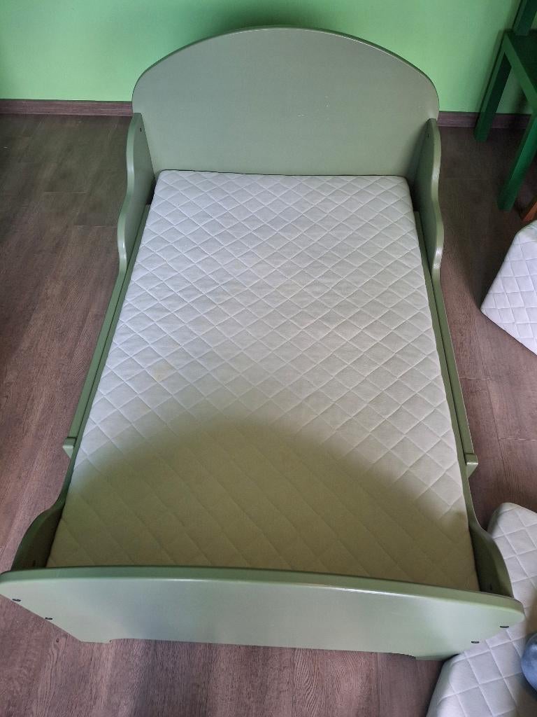 Peuterbed ikea Trogen, 70 à 85 cm, Enlèvement, Matelas, 180 cm ou plus